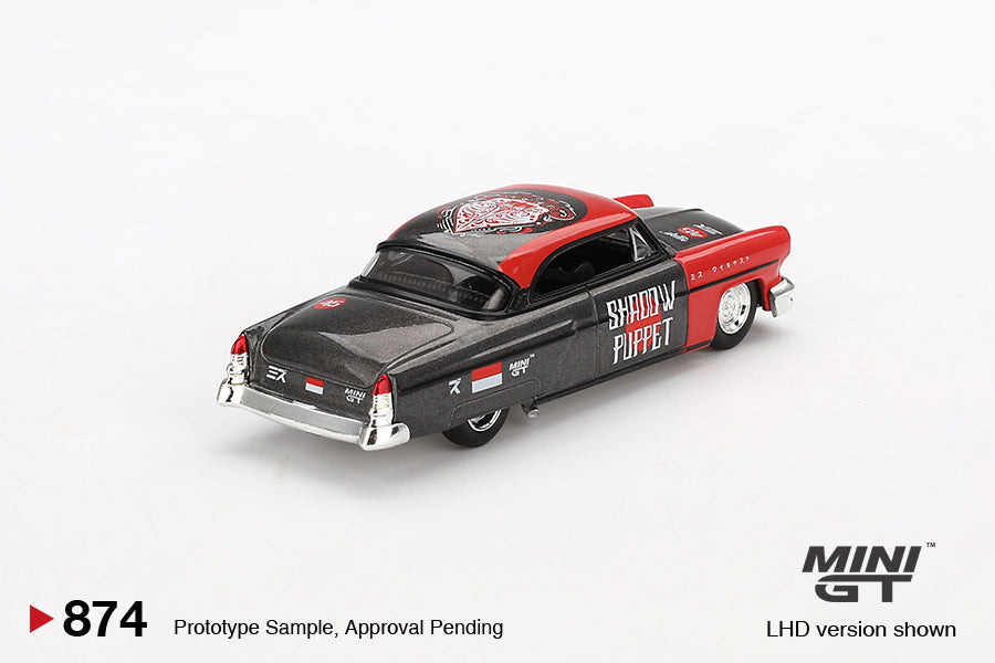 Lincoln Capri Hot Rod 1954 "Shadow Puppet" MINI GT x MIZU Diecast 2024 MGT00874