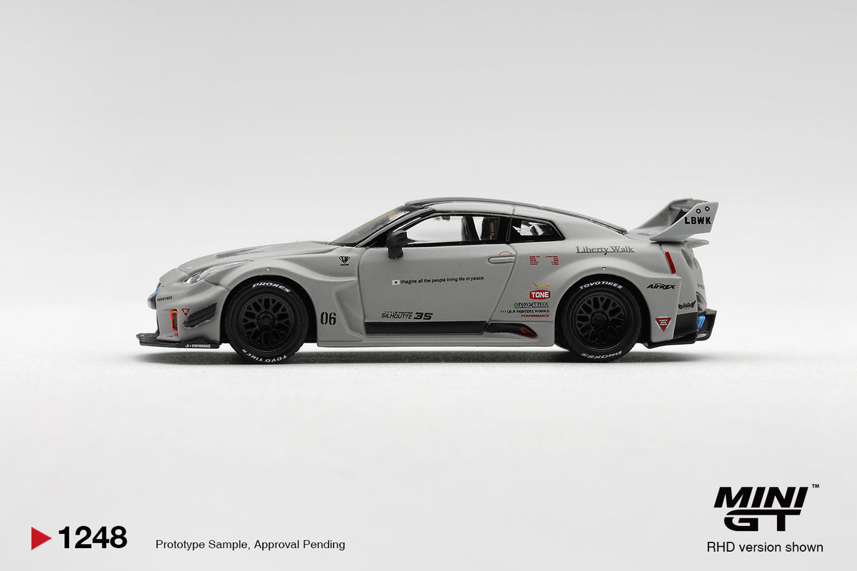 PRÉCOMMANDE 30.09.26 NISSAN LB-Silhouette WORKS GT 35GT-RR Ver.1 Gris mat MGT01248
