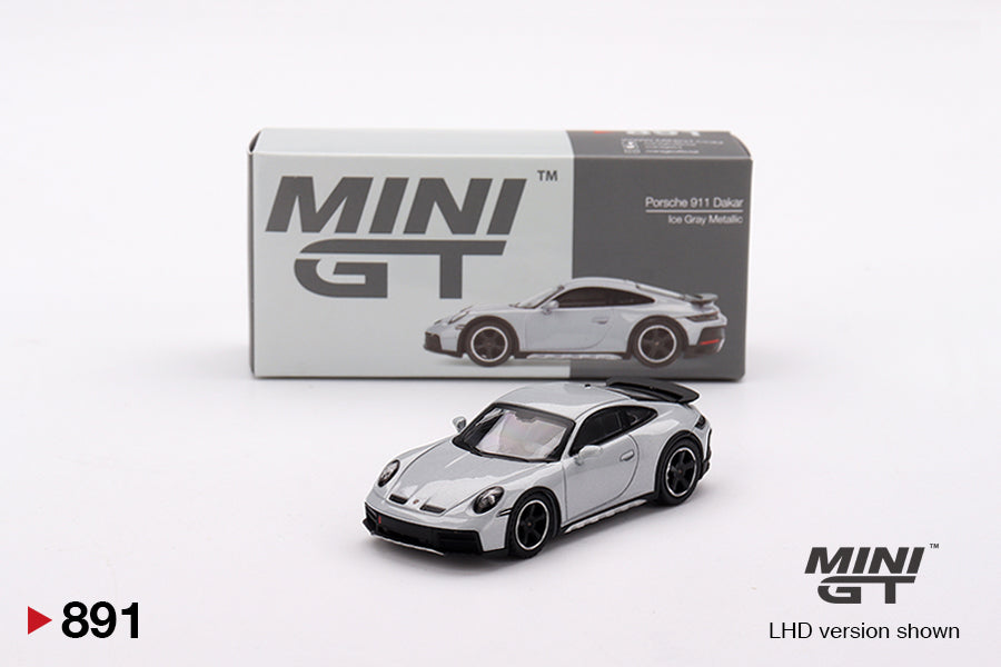 Porsche 911 Dakar Ice Gray Metallic MGT00891