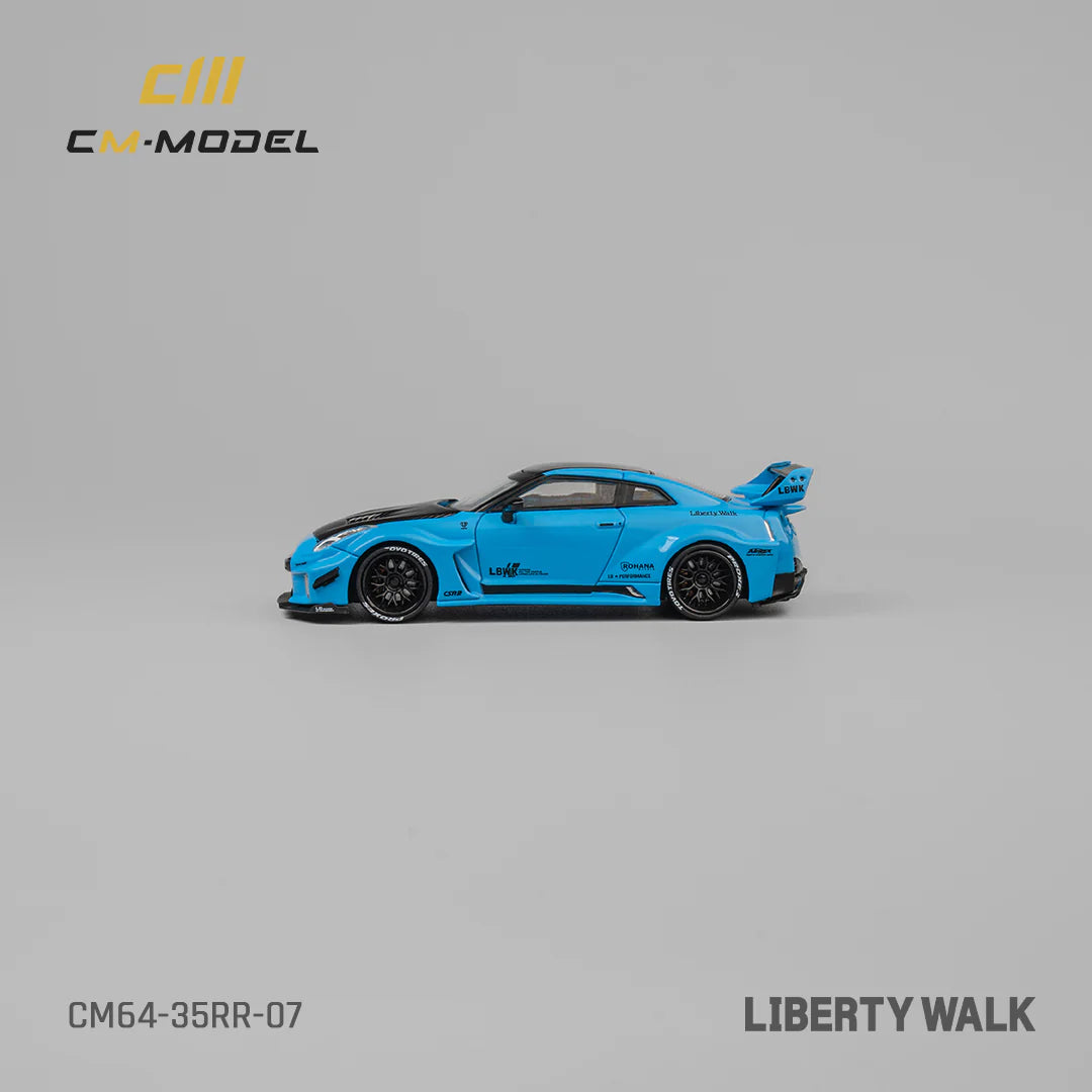 LB-Silhouette WORKS GT Nissan 35GT-RR Bleu