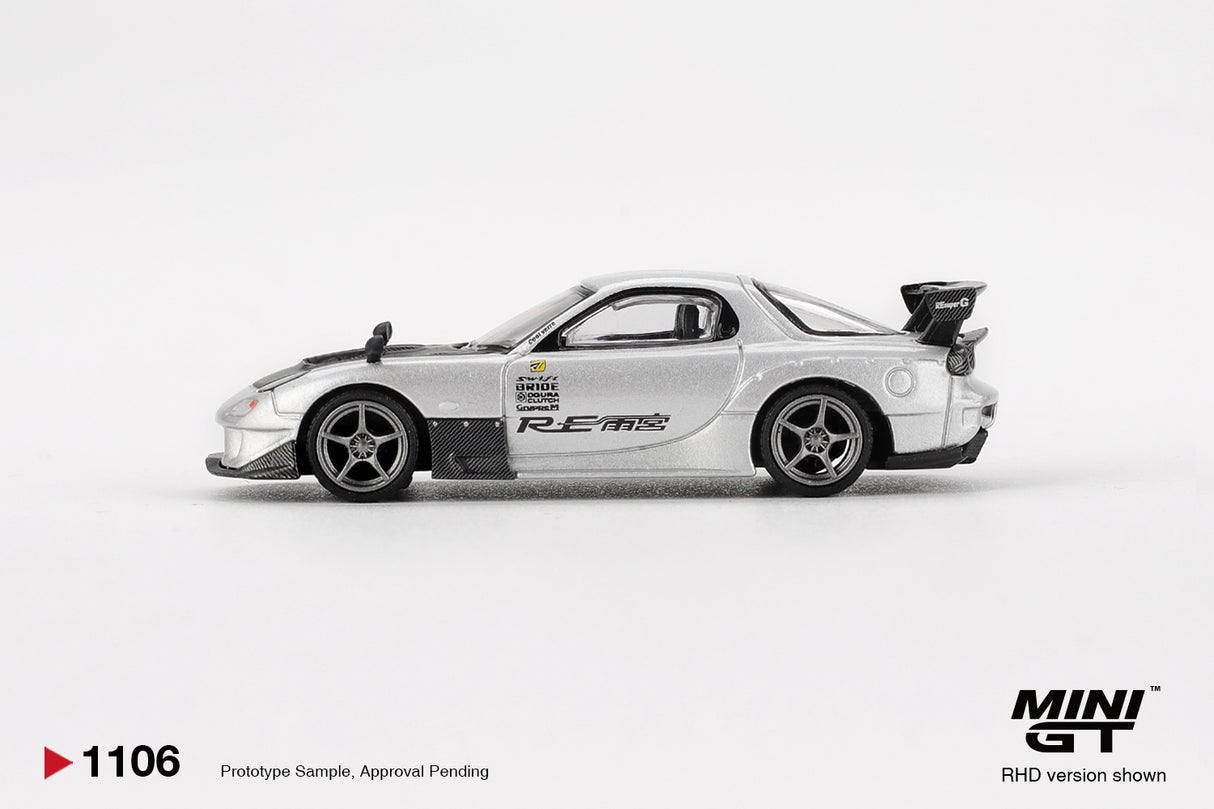 Mazda RX-7 RE-Amemiya Silver Metallic MGT01106