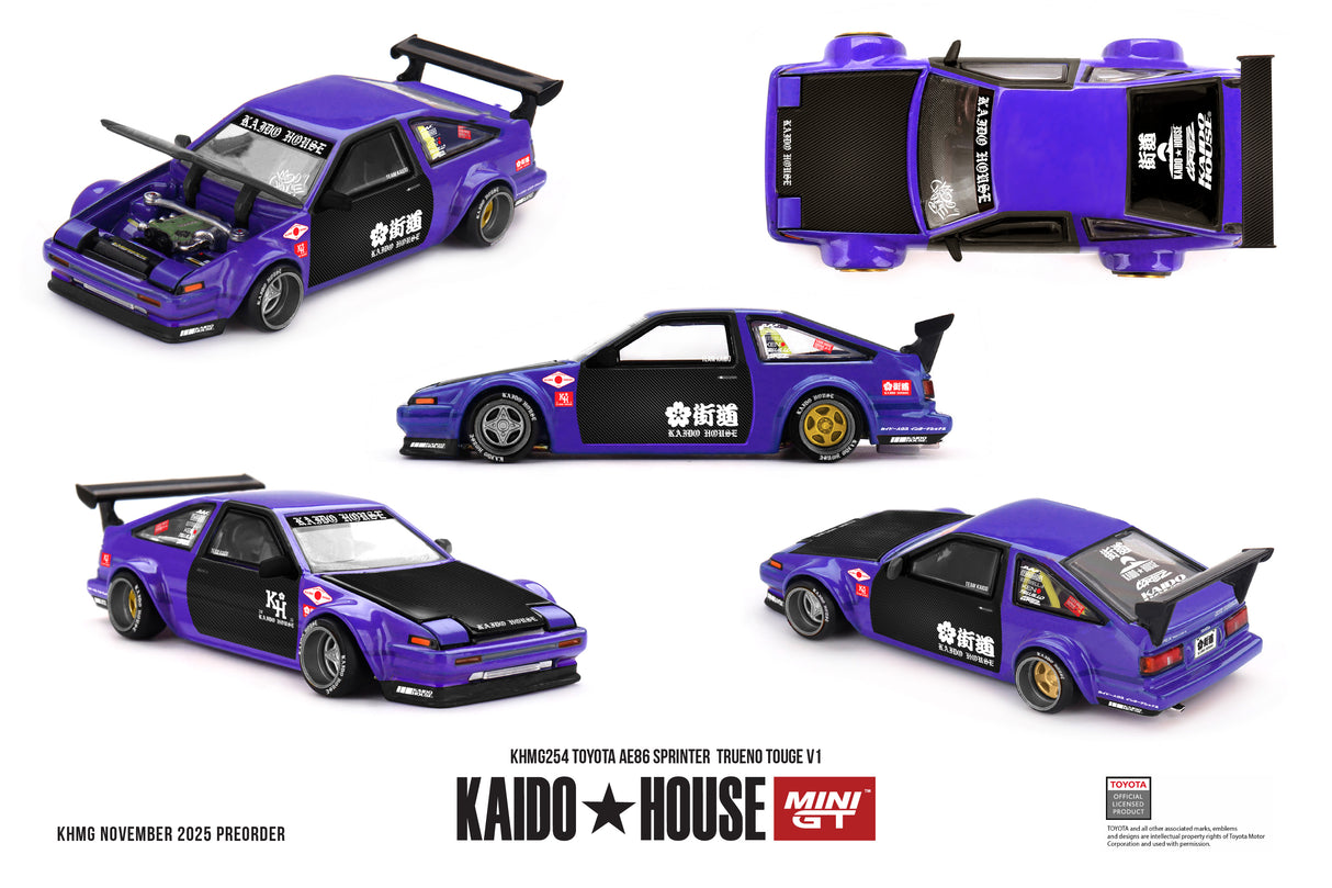 (Preorder 2026) Toyota AE86 Sprinter Trueno TOUGE V1 KHMG254