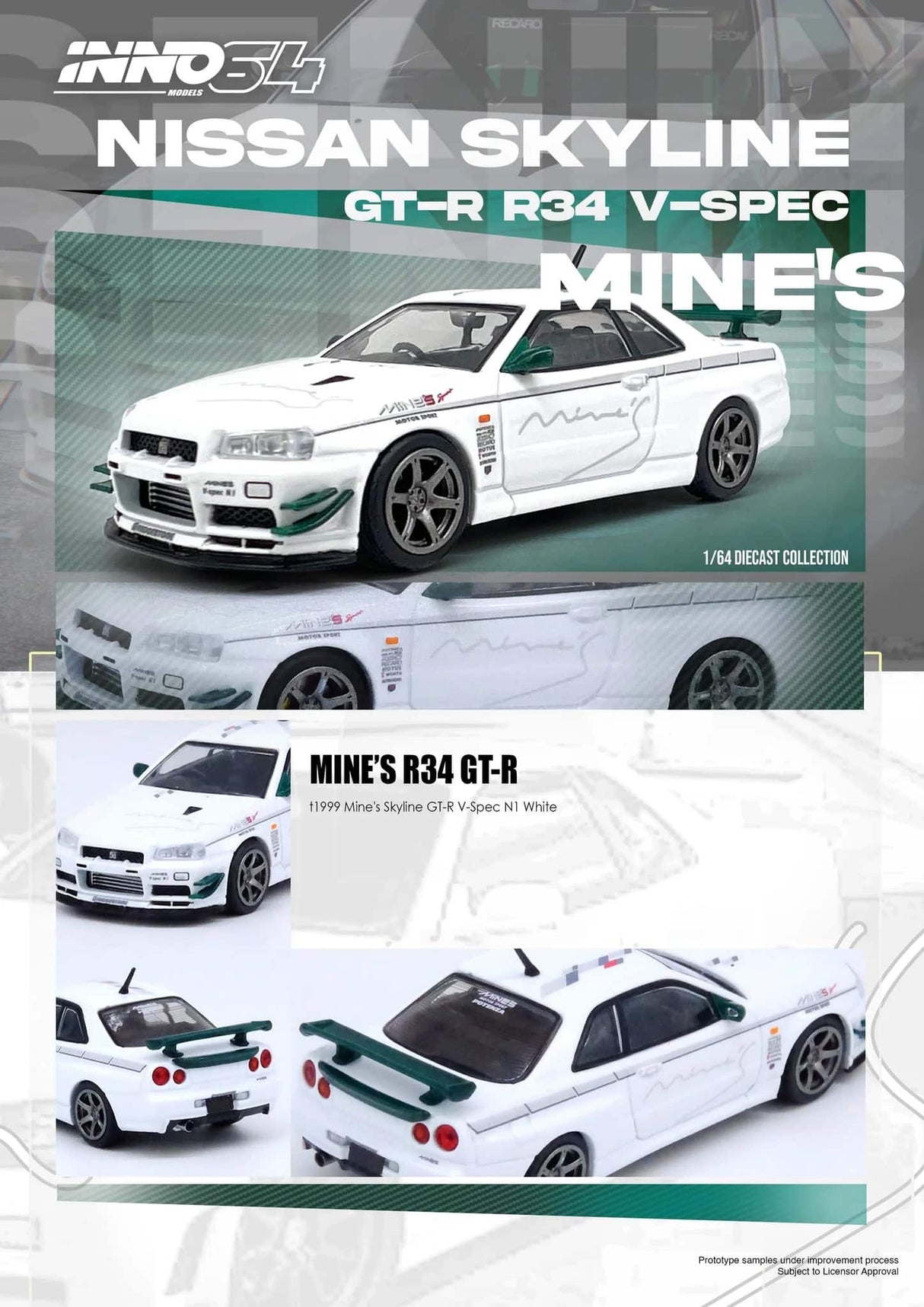 Nissan Skyline GT-R R34 V-Spec N1 Tuned by Mine's