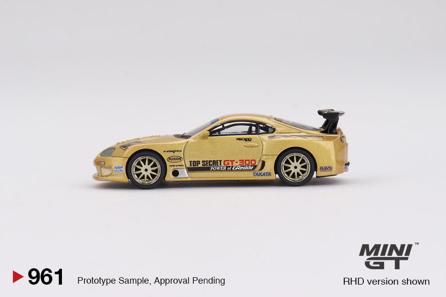 Toyota Supra (A80) Top Secret GT-300 Top Secret Gold MGT00961