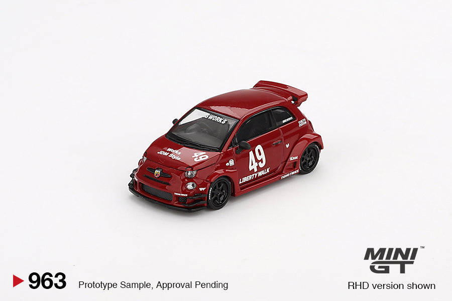 LB-WORKS x Abas Works ABARTH 595 Red MGT00963