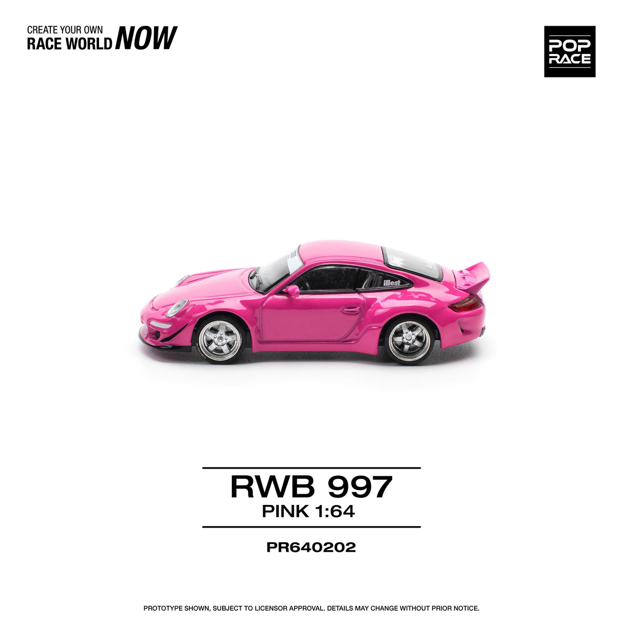 Porsche RWB 997 Pink