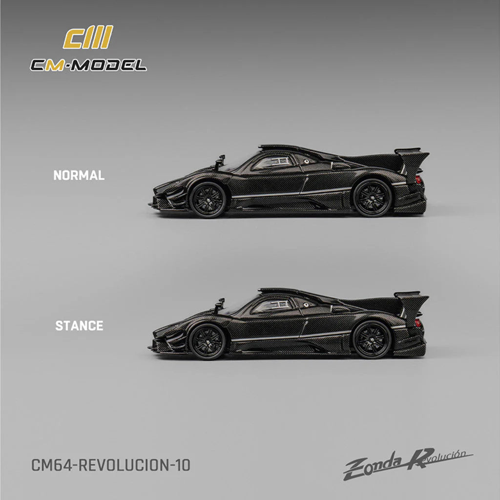 Pagani Zonda Revolucion Black Full Carbon