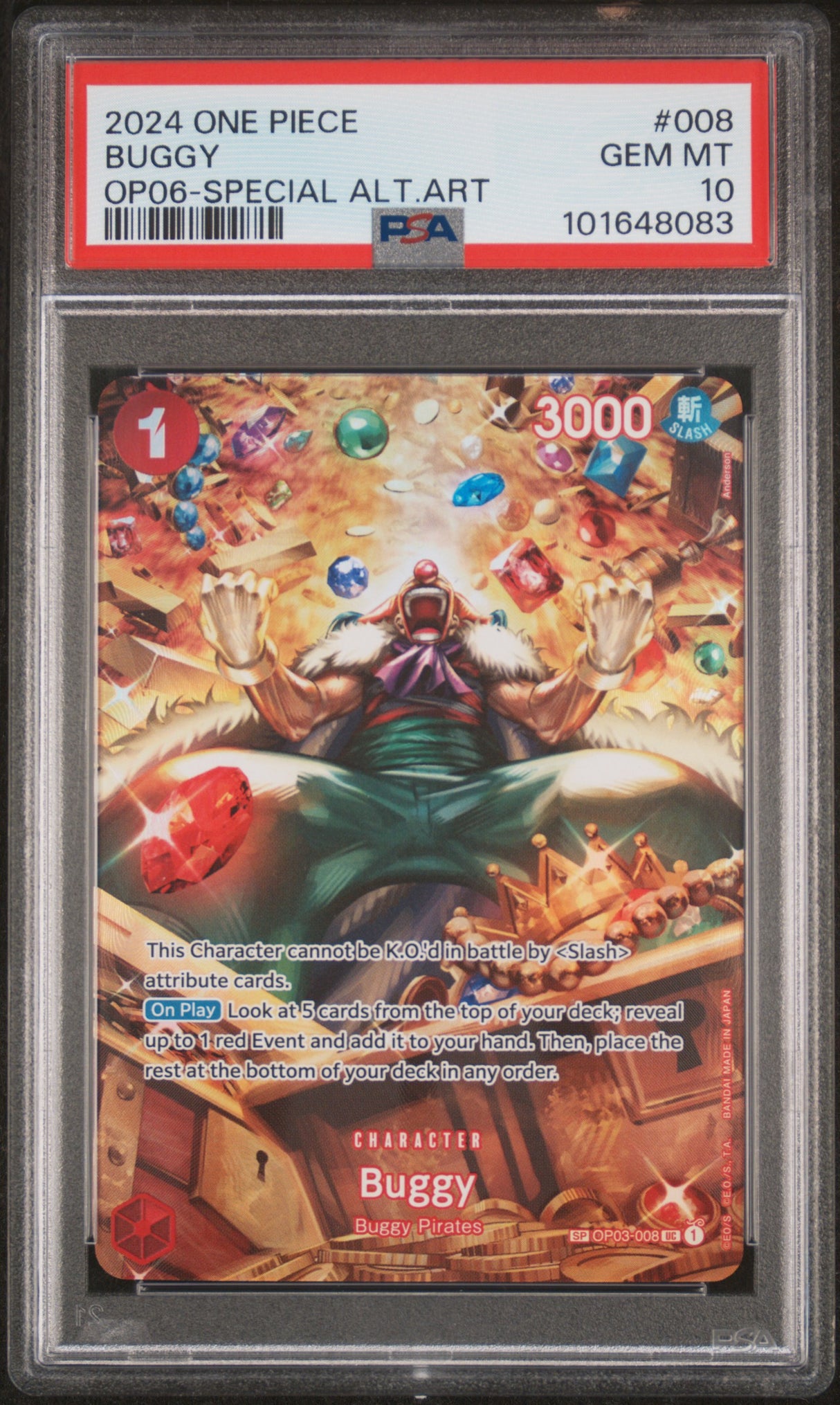 Buggy OP06-008 PSA10