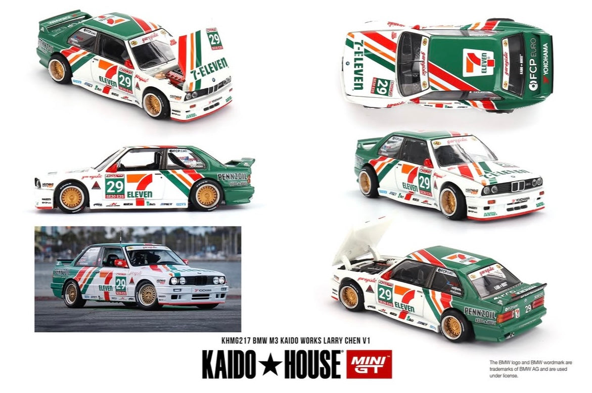 (Preorder - Delayed Summer 2026) BMW M3 Kaido Works Larry Chen V1 KHMG217