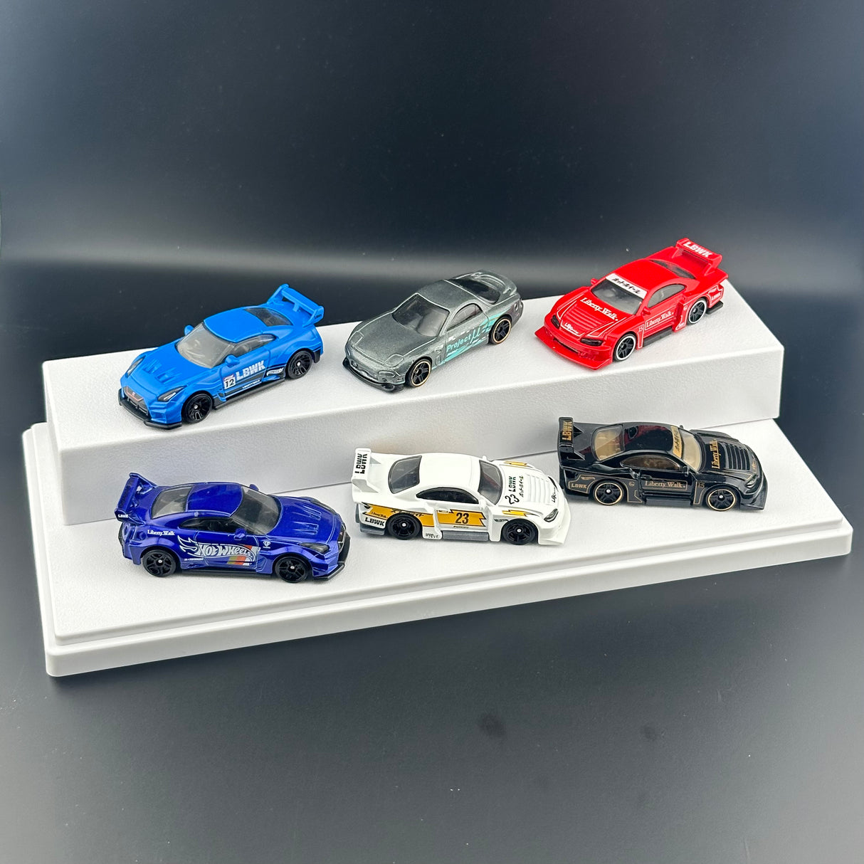 Display Case for RLC & Mainline Long Card Hot Wheels