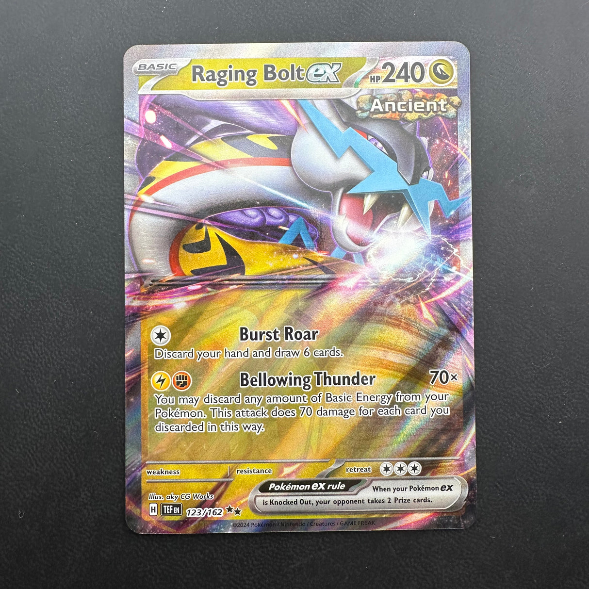 Raging Bolt ex 123/162 NM