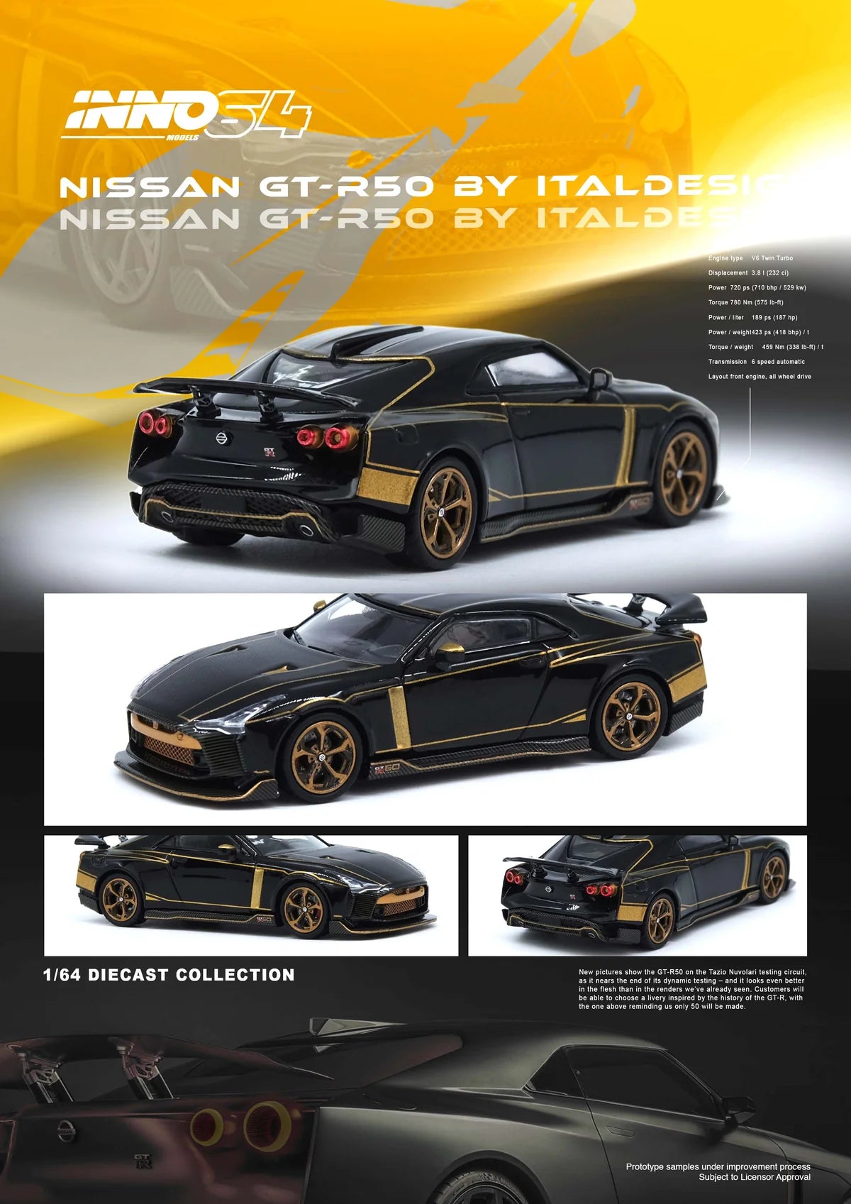 Nissan GT-R50 By Italdesign Black