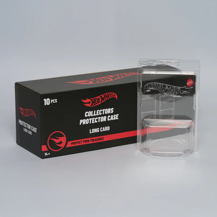 10x Protektor für Hot Wheels Longcard