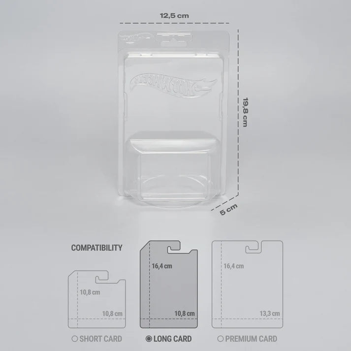 10x Protektor für Hot Wheels Longcard