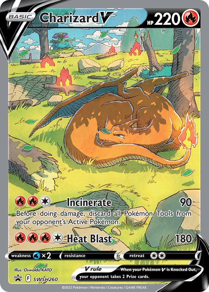 Charizard V 260 NM