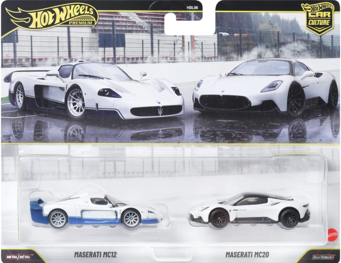 2 Pack: Maserati MC12 & Maserati MC20