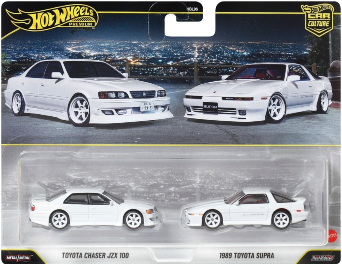2 Pack: Toyota Chaser JZX100 & 1989 Toyota Supra