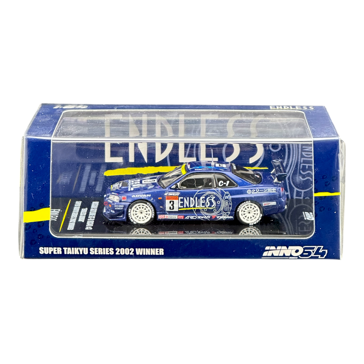 Nissan Skyline GT-R R34 #3 "ENDLESS ADVAN" Super Taikyu Series 2002 Winner