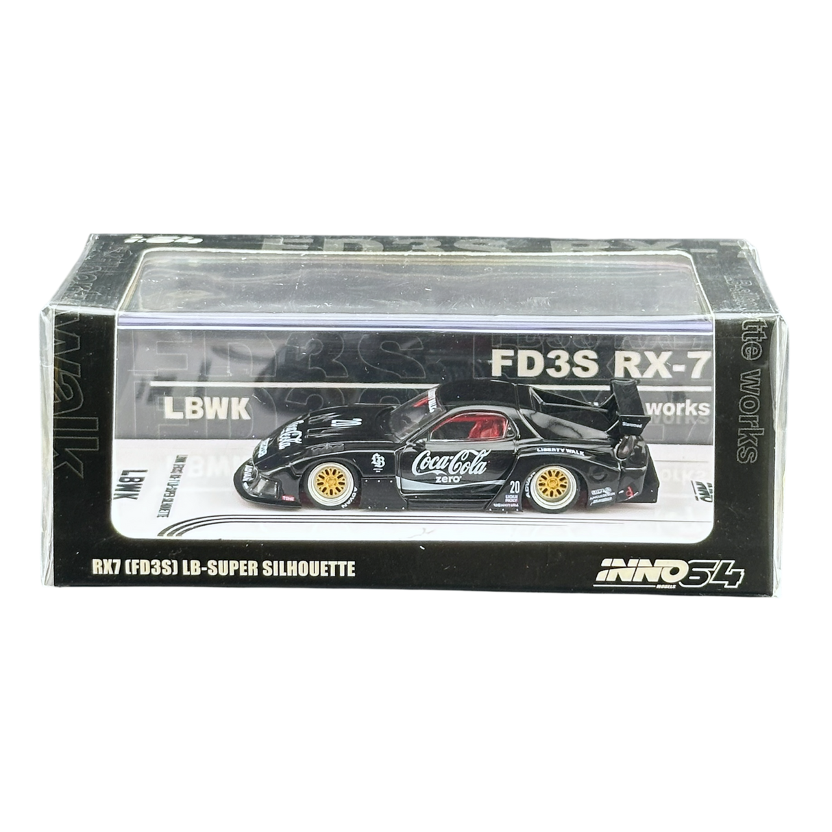 Mazda RX7 FD3S LB Super Silhouette Black