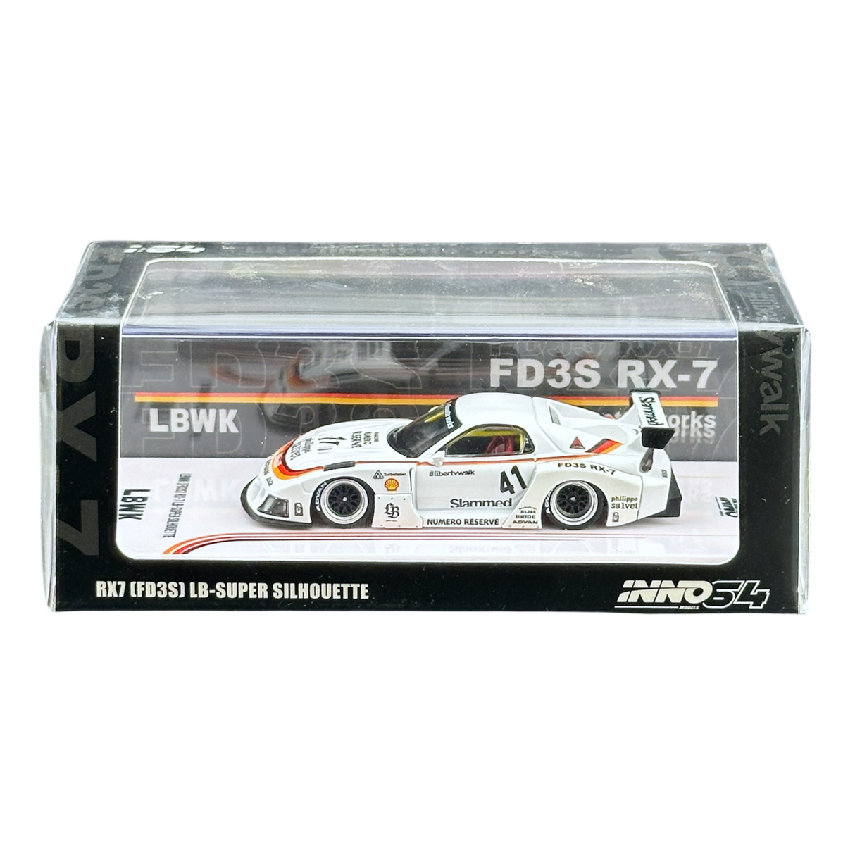 Mazda RX7 FD3S LB Super Silhouette White