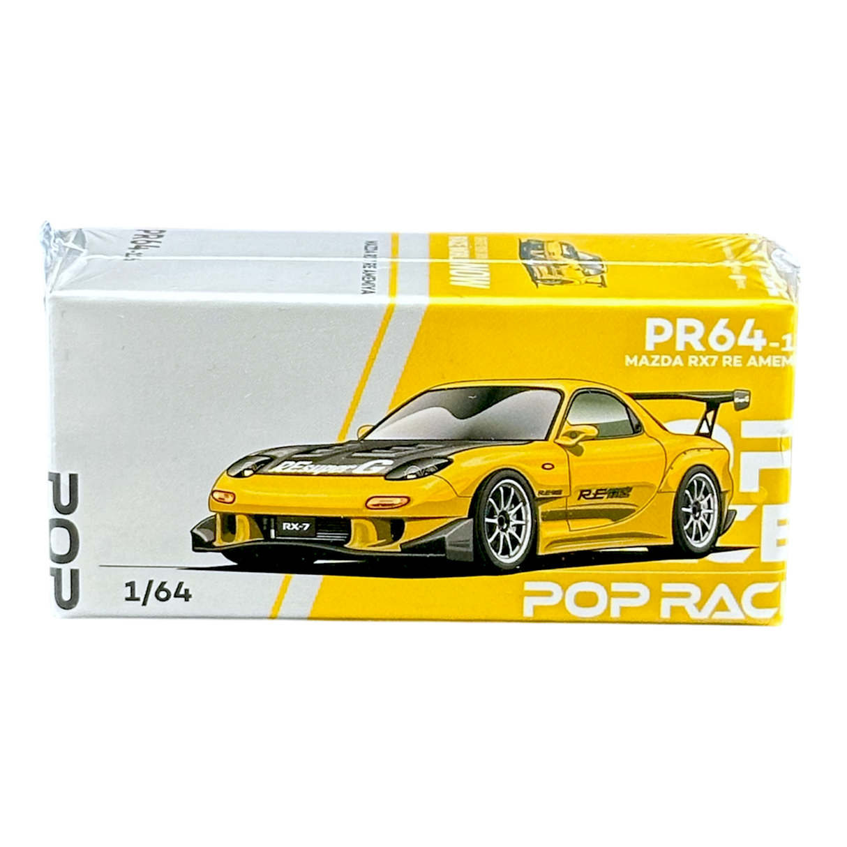 Mazda RX-7 (FD3S) Re-Amemiya Widebody Yellow