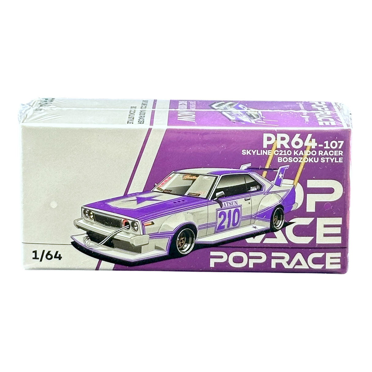 Nissan Skyline C210 Kaido Racer Bosozoku Purple/Silver