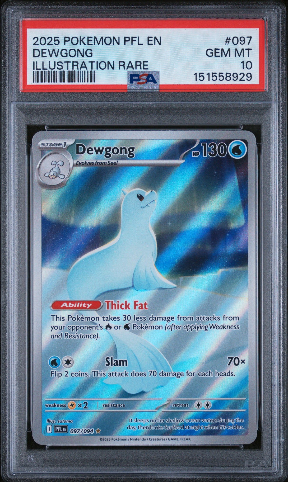PSA 10 | Dewgong 097/094
