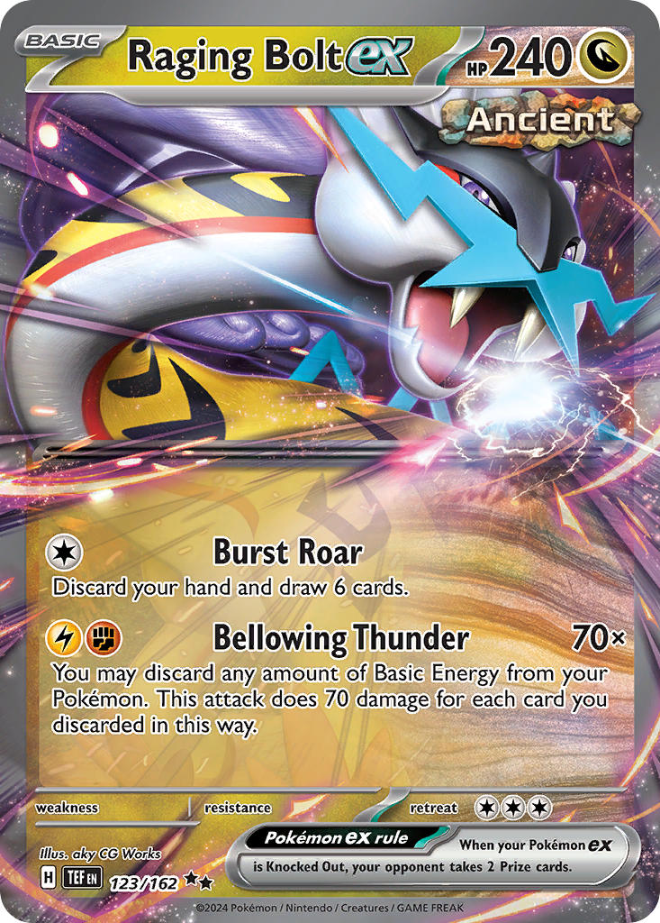 Raging Bolt ex 123/162 NM
