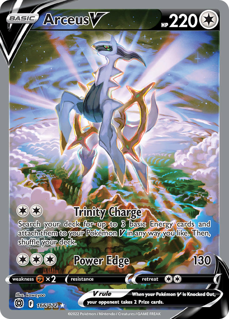 Arceus V 166/172 NM
