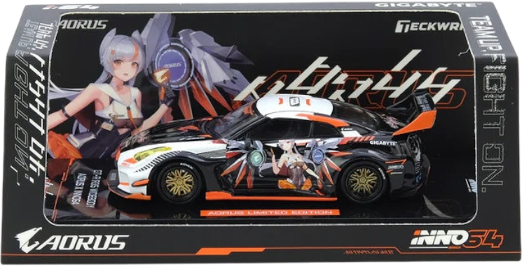 PREORDER 30.09.26 Nissan Skyline GT-R R35 WIDEBODY AORUS X INNO64 Limited Edition