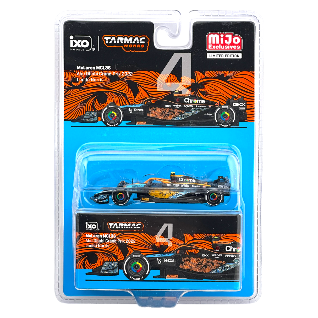 McLaren MCL36 Abu Dhabi Grand Prix 2022 Lando Norris #4