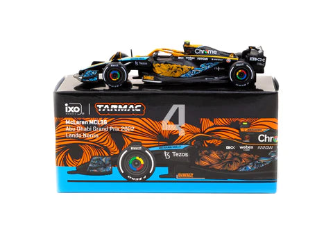 McLaren MCL36 Abu Dhabi Grand Prix 2022 Lando Norris #4