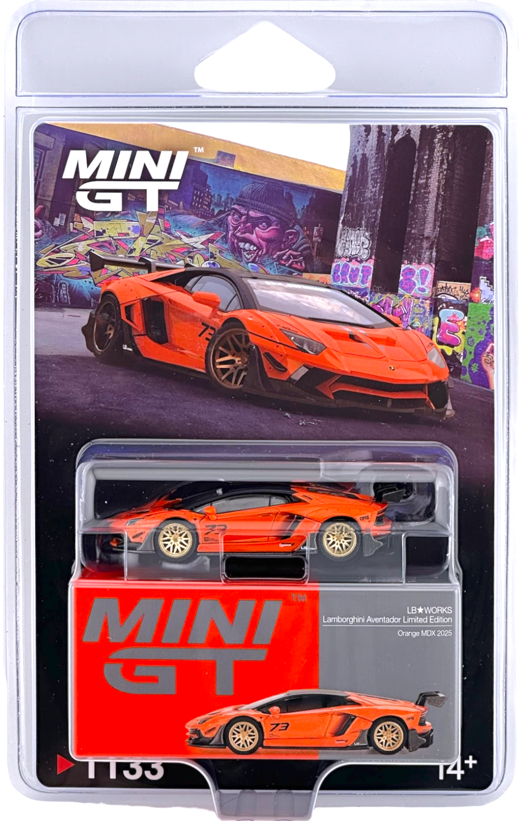 LB★WORKS Lamborghini Aventador Limited Edition Orange MDX 2025 MGT01133