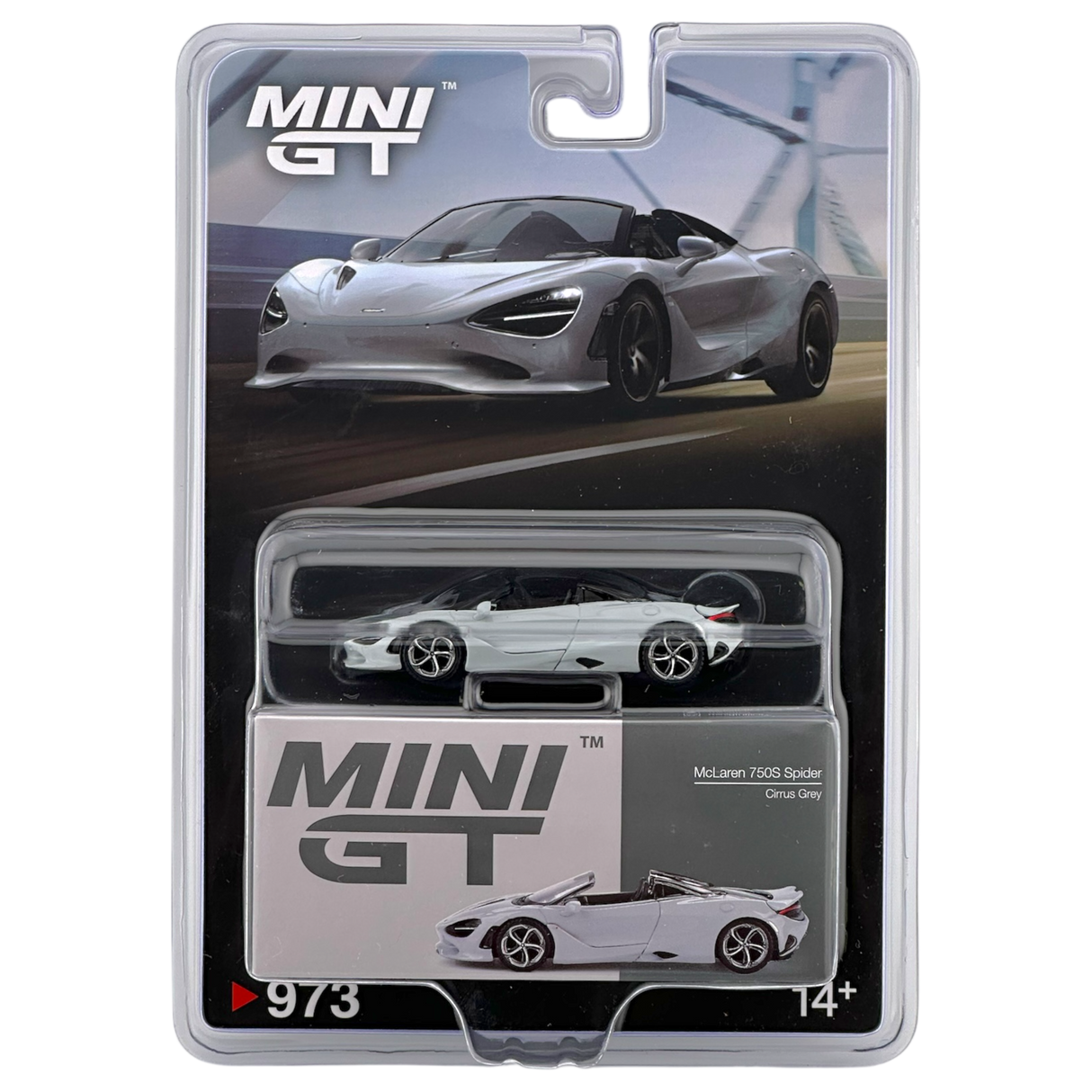 McLaren 750S Spider Cirrus Grey MGT00973