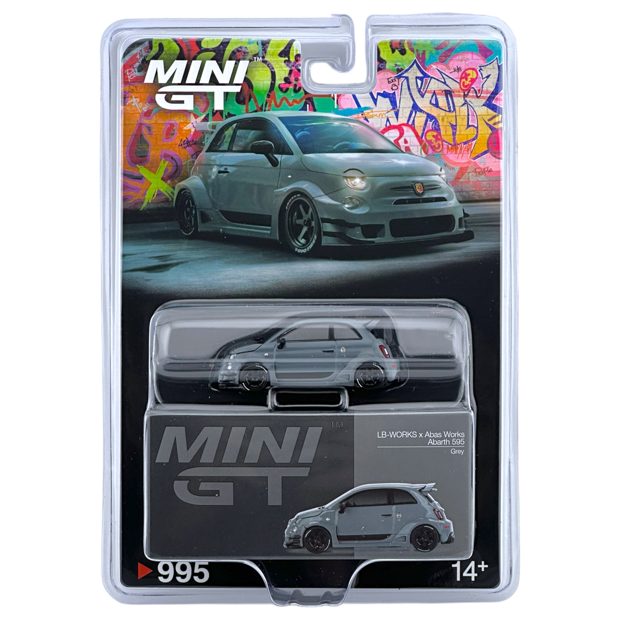 Abarth 595 LB-WORKS x Abas Works Grey MGT00995