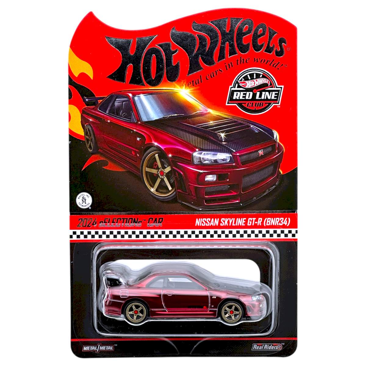 RLC Nissan Skyline GT-R R34 Oxblood Red – collector-shop.ch