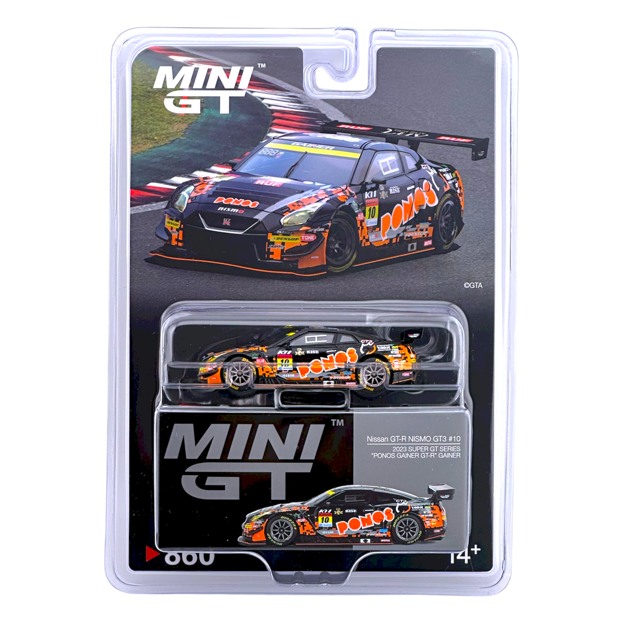 Nissan GT-R NISMO GT3 #10 "PONOS GAINER GT-R" 2023 SUPER GT SERIES MGT00860
