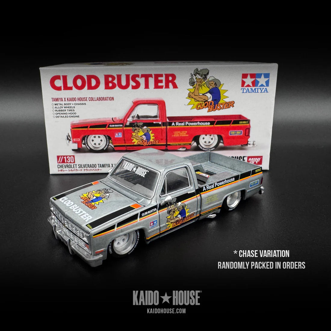 Chevrolet Silverado TAMIYA x KAIDO HOUSE "Clod Buster" KHMG130