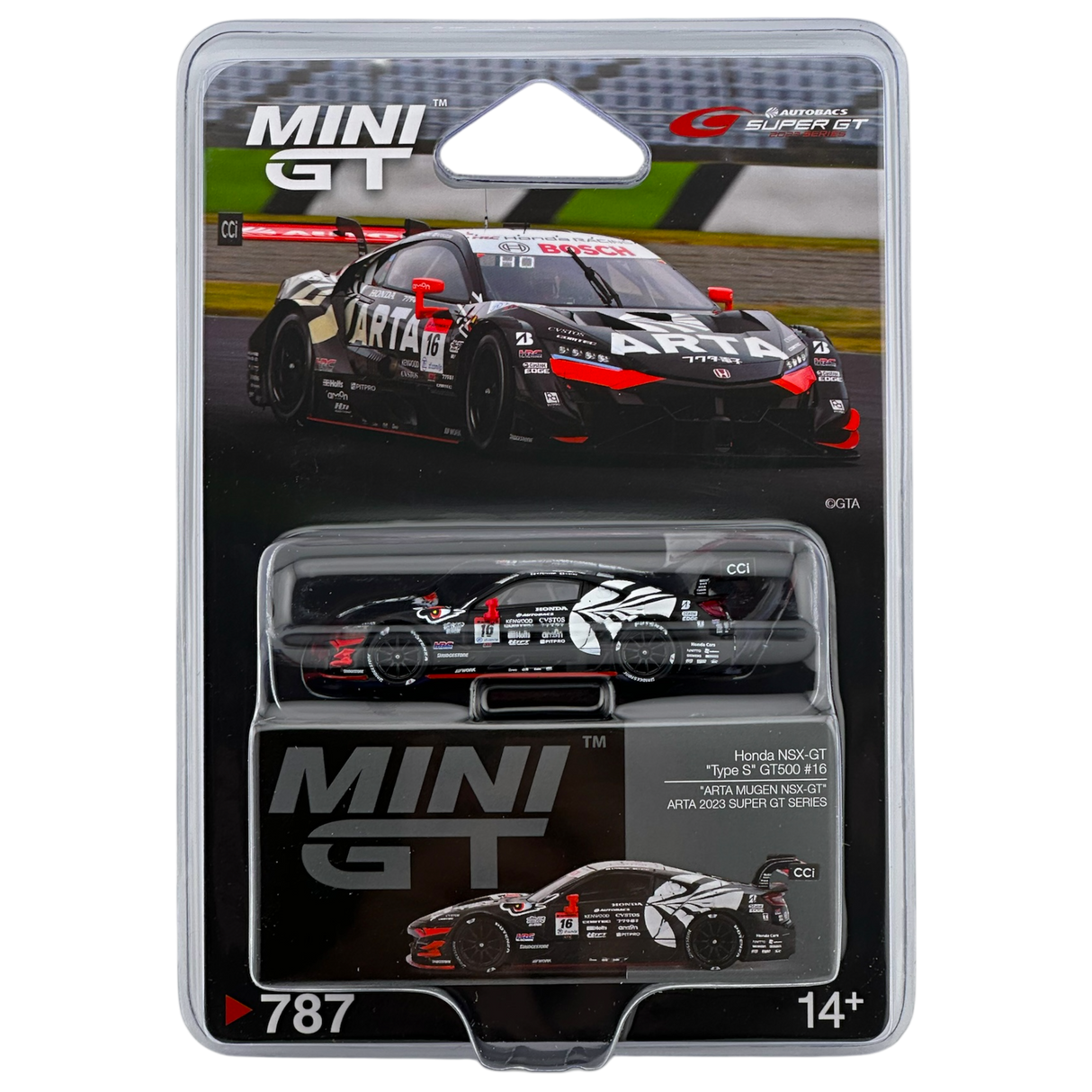 Honda NSX-GT "Type S" GT500 #16 "ARTA MUGEN NSX-GT " ARTA 2023 SUPER GT Series MGT00787