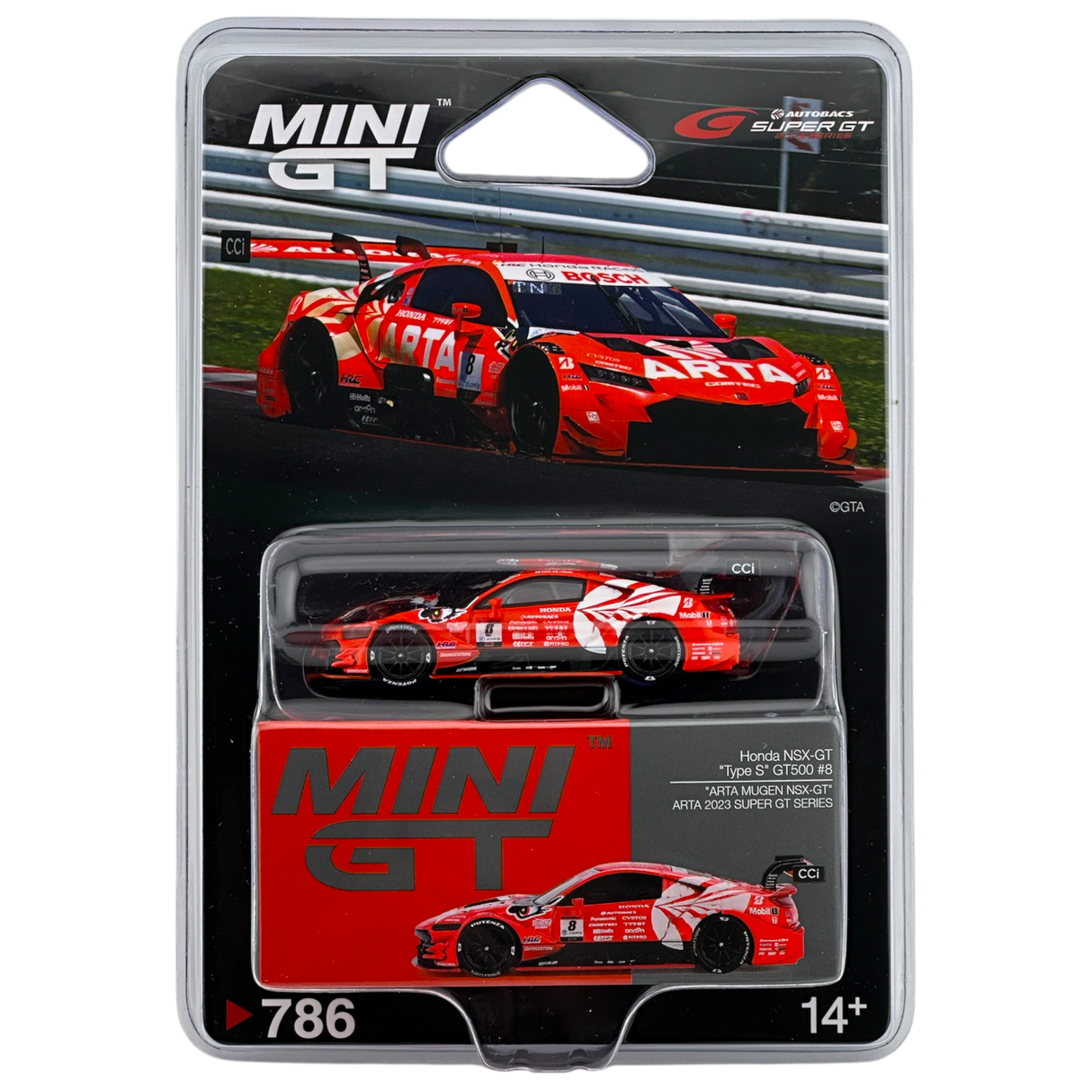 Honda NSX-GT "Type S" GT500 #8 "ARTA MUGEN NSX-GT " ARTA 2023 SUPER GT Series MGT00786