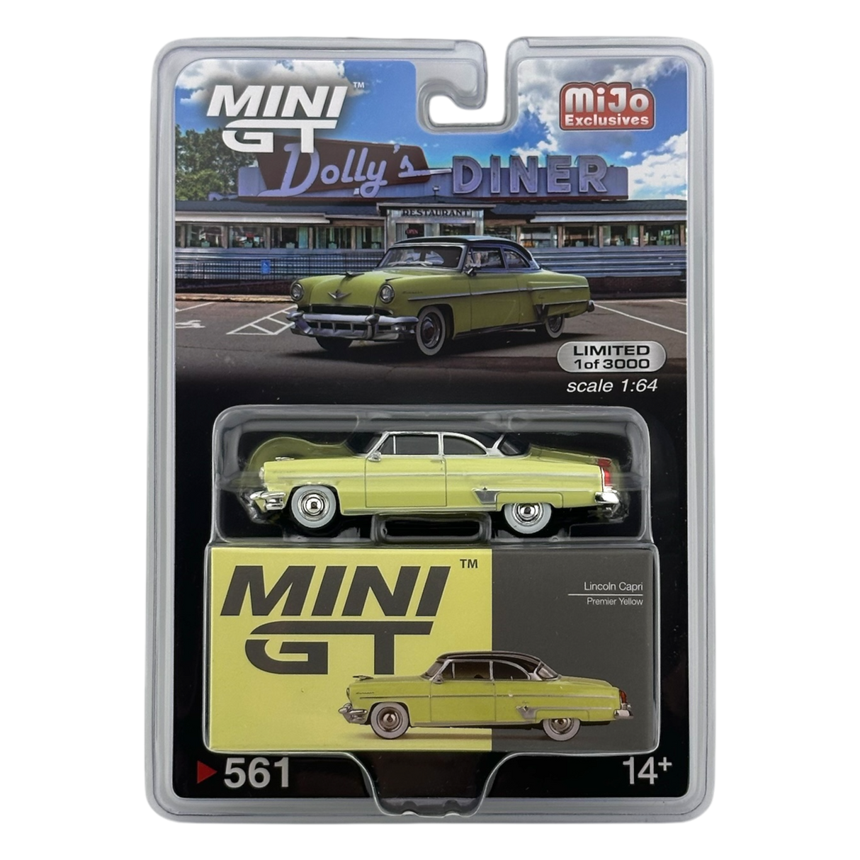 Lincoln Capri 1954 Premier Yellow MGT00561