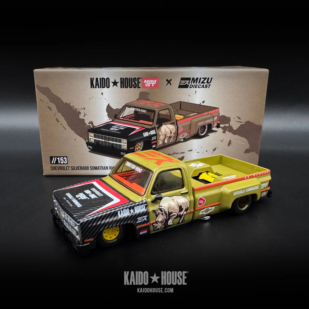 Chevrolet Silverado “Sumatran Rhino” KAIDO x MIZU Diecast KHMG153