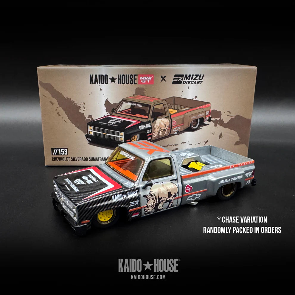 Chevrolet Silverado “Sumatran Rhino” KAIDO x MIZU Diecast KHMG153