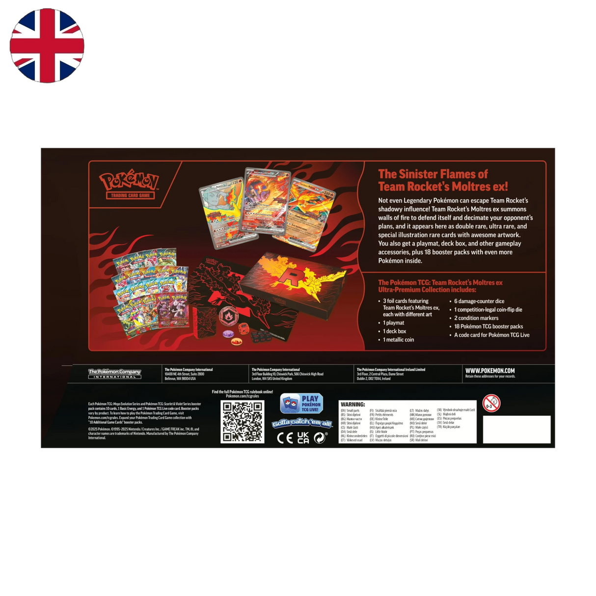 Team Rocket‘s Moltres Ultra Premium Collection