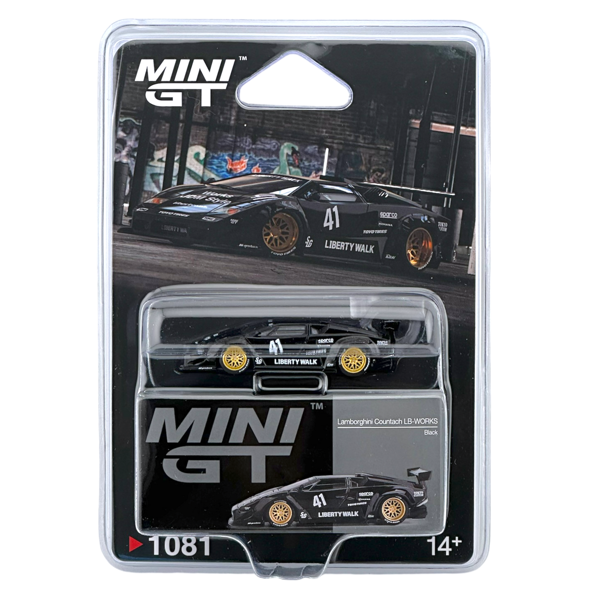 Lamborghini Countach LB-WORKS Black MGT01081