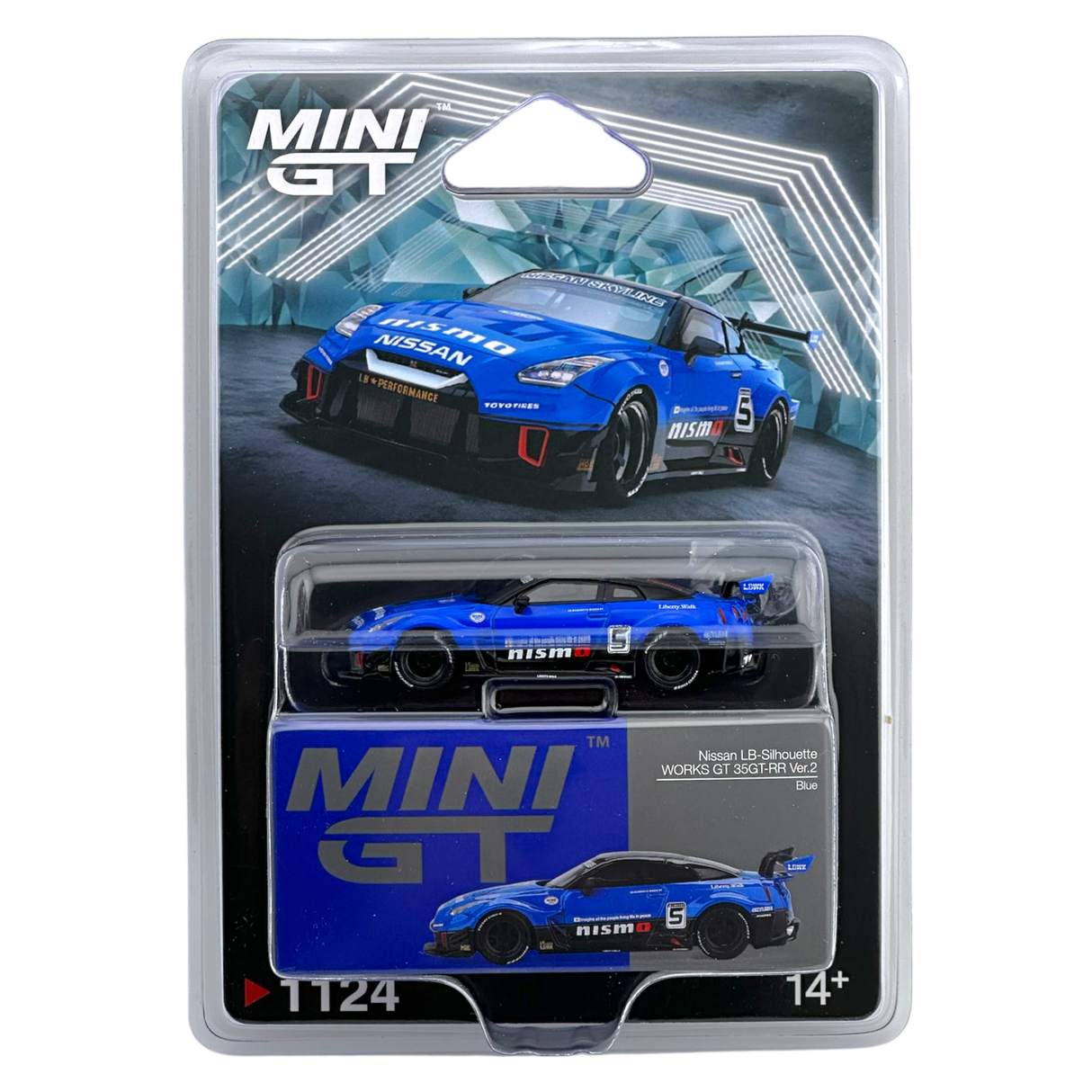 LB-Silhouette WORKS GT NISSAN 35GT-RR Ver.2 Blue MGT01124