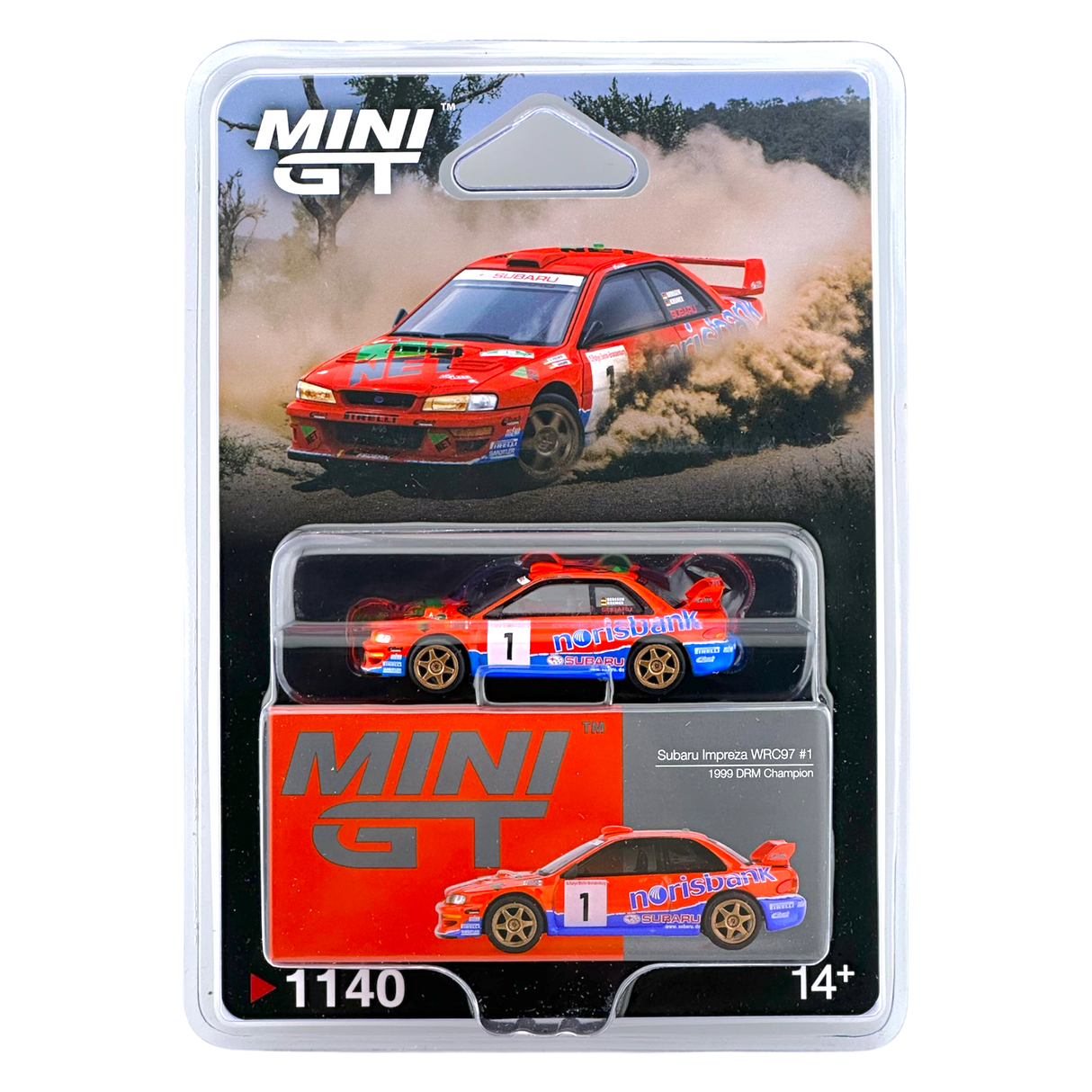 Subaru Impreza WRC97 #1 1999 DRM Champion MGT01140