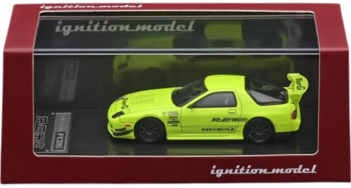 Mazda RX-7 (FC3S) RE Amemiya Jaune Vert