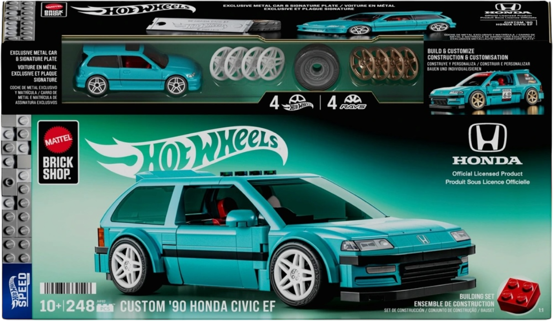 Mattel Brick Shop 1990 Honda Civic EF