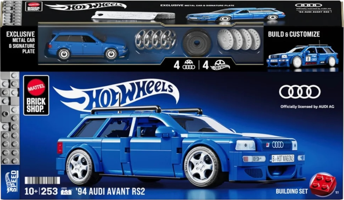 Mattel Brick Shop 1994 Audi Avant RS2